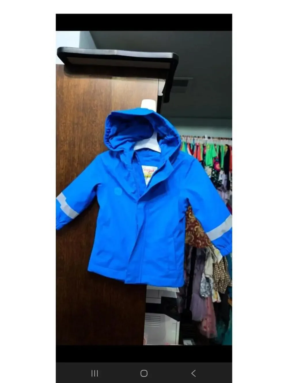 New rain jacket from target size 18M. Item 834